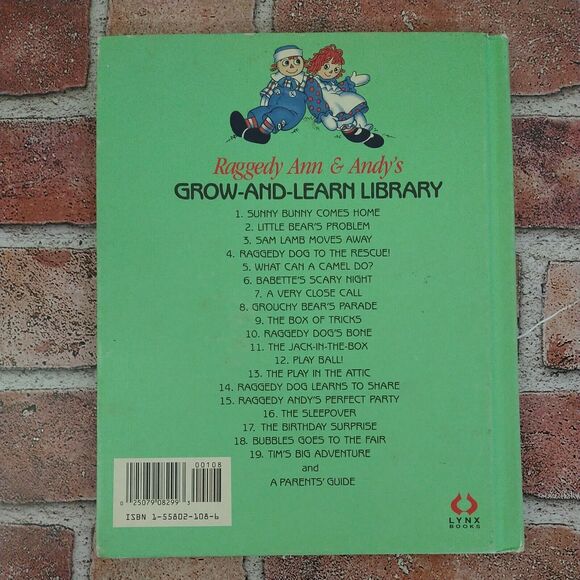 Raggedy Ann & Andy’s Grow-and-Learn Library Vol 8 - Vtg 1988 Kid HC‎ Book - Picture 6 of 9